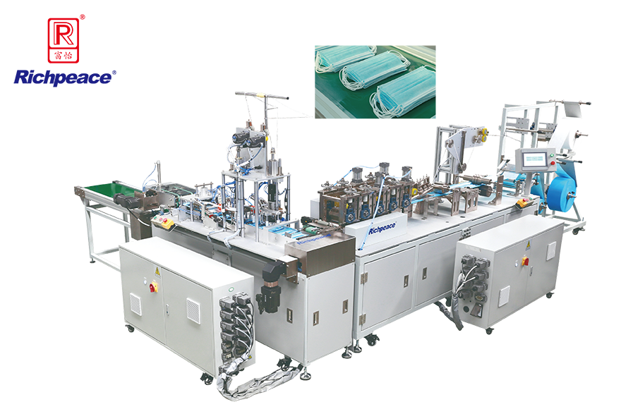 富怡平面口罩一拖一全自動生產(chǎn)線